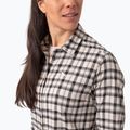 Salewa women's Fanes Flannel 5PL shirt oatmeal/black out 4