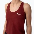 Salewa women's climbing shirt Lavaredo Hemp Crop Tank red 00-0000028369 3