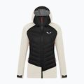 Salewa women's hybrid jacket Sella PTX 3L beige/black 00-0000028467 6