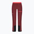 Salewa women's softshell trousers Sella DST Lights red 00-0000028475 4