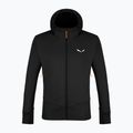 Men's trekking sweatshirt Salewa Puez PL Hooded black out