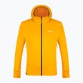 Men's Salewa Puez PL Hooded trekking sweatshirt gold 7