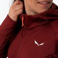 Salewa women's trekking sweatshirt Puez Polarlite Hooded red 00-0000028522 3
