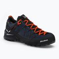 Salewa men's Wildfire 2 GTX approach shoe black-blue 00-0000061414