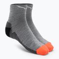 Women's trekking socks Salewa MTN TRN AM QRT grey 00-0000069031