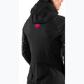 Women's DYNAFIT Alpine Reflective running jacket black out pink glo 5