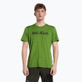 Salewa men's trekking shirt Puez Hybrid 2 Dry green 00-0000027397