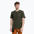 Salewa men's climbing shirt Lavaredo Hemp Print green 00-0000028367