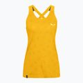 Salewa women's climbing T-shirt Lavaredo Hemp Graphic Tank yellow 00-0000028535 5