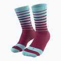 DYNAFIT Live To Ride maroon-blue cycling socks 08-0000071746