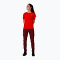 Women's trekking trousers Salewa Pedroc 2 DST 2/1 maroon 00-0000028588