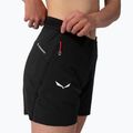 Women's trekking shorts Salewa Pedroc Pro Dst Cargo black out 7
