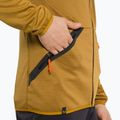Salewa men's fleece sweatshirt Puez Melange PL FZ Hoody brown 00-0000027386 4