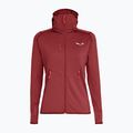 Salewa women's fleece Agner Hybrid PL/DST FZ Hoody dark red 00-0000027372 4