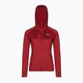 Salewa women's fleece Agner Hybrid PL/DST FZ Hoody dark red 00-0000027372