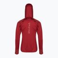 Salewa women's fleece Agner Hybrid PL/DST FZ Hoody dark red 00-0000027372 2