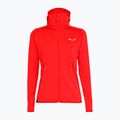 Salewa women's fleece Agner Hybrid PL/DST FZ Hoody red 00-0000027372 4