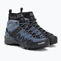 Salewa men's Wildfire Edge Mid GTX approach shoe black-blue 00-0000061350 4