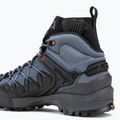 Salewa men's Wildfire Edge Mid GTX approach shoe black-blue 00-0000061350 10