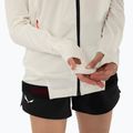 Women's trekking sweatshirt Salewa Pedroc PL Hooded white 6