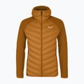 Men's Salewa Fanes Sarner/Rds Dwn Hyb golden brown hybrid jacket