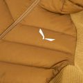 Salewa Fanes Sarner/Rds Dwn Hyb golden brown women's hybrid jacket 3