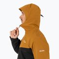 Salewa Puez GTX 2L men's rain jacket golden brown 5
