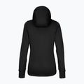 Women's trekking sweatshirt Salewa Puez PL Hooded black out 2