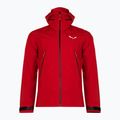 Men's Salewa Ortles GTX 3L flame rain jacket