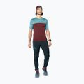 DYNAFIT Traverse S-Tech men's trekking shirt burgundy 2