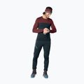 Men's DYNAFIT Traverse S-Tech bluberry burgundy trekking longsleeve 2