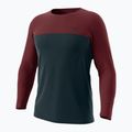 Men's DYNAFIT Traverse S-Tech bluberry burgundy trekking longsleeve 4