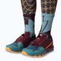 DYNAFIT No Pain No Gain running socks burgundy/storm blue 2