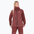 Salewa women's softshell jacket Sella DST Hyb syrah