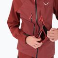 Salewa women's softshell jacket Sella DST Hyb syrah 5