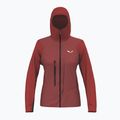 Salewa women's softshell jacket Sella DST Hyb syrah 8