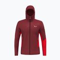 Men's Salewa Sella Am Hd fleece sweatshirt syrah