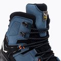 Men's trekking boots Salewa MTN Trainer 2 Mid GTX java blue/black 8