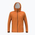 Salewa men's rain jacket Puez Aqua 4 PTX 2.5L burnt orange