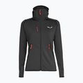 Salewa women's trekking jacket Agner Hybrid PL/DST black out melange