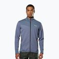 Salewa men's trekking sweatshirt Puez Waffle Hyb PL HD java blue