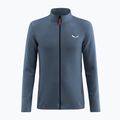 Salewa men's trekking sweatshirt Puez Waffle Hyb PL HD java blue 8