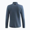 Salewa men's trekking sweatshirt Puez Waffle Hyb PL HD java blue 9