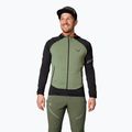 Men's DYNAFIT Transalper Light Polartec Hoody black out sage trekking sweatshirt