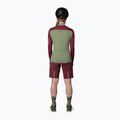 Women's DYNAFIT Ride Light DST cycling shorts burgundy 3