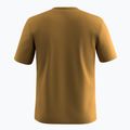 Men's Salewa Solidlogo Dry golden brown trekking shirt 2