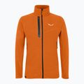 Men's trekking sweatshirt Salewa Paganella PL burnt orange