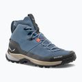 Salewa men's hiking boots Puez Knit Mid Ptx java blue / black