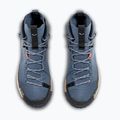 Salewa men's hiking boots Puez Knit Mid Ptx java blue / black 4
