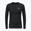 Men's Salewa Cristallo Warm Amr black out thermal longsleeve